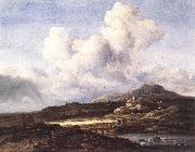 Jacob van Ruisdael Ray of Sunlight Norge oil painting reproduction